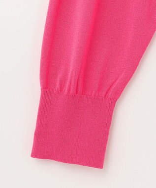 GRACE CONTINENTAL ショートルーズニットカーディガン ピンク