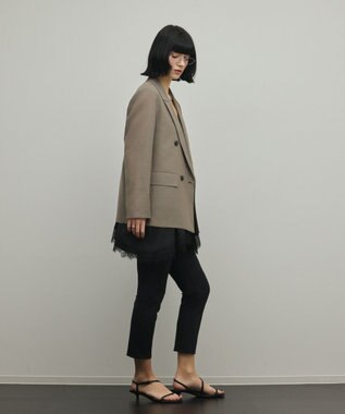 GRACE CONTINENTAL シアーウールジャケット カーキ