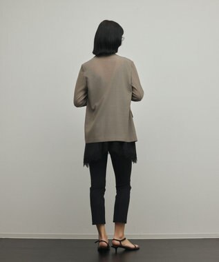 GRACE CONTINENTAL シアーウールジャケット カーキ