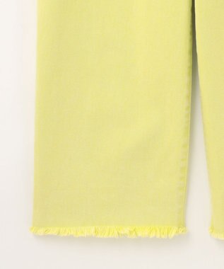 GRACE CONTINENTAL ワイドコクーンデニムパンツ イエロー