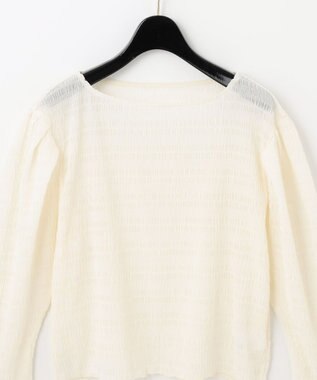 【グレースコンチネンタル】シャーリングシアートップ シャーリングシアートップ / GRACE CONTINENTAL | GRACE