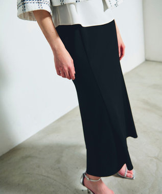 GRACE CONTINENTAL トリアセニットマーメイドスカート ブラック