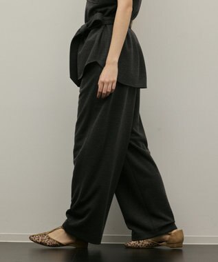 GRACE CONTINENTAL ジャージイージーパンツ グレー