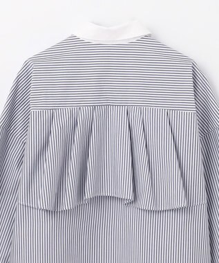 GRACE CONTINENTAL バックコンシャスシャツ ストライプ