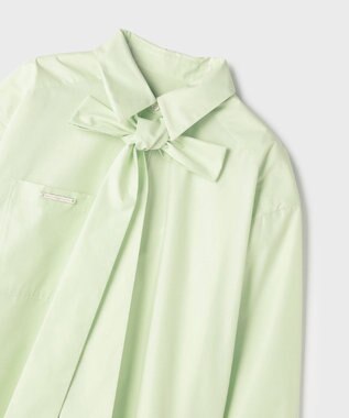 GRACE CONTINENTAL ボウタイマルチwayシャツ グリーン
