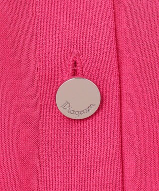 GRACE CONTINENTAL ショートルーズニットカーディガン ピンク