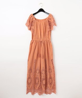 LIFE STYLE WEAR】カットワークサロペット / GRACE CONTINENTAL 
