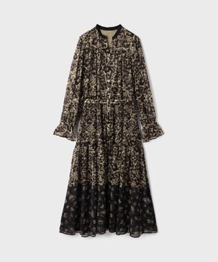 GRACE CONTINENTAL アーバンボタニカルワンピース ブラウン