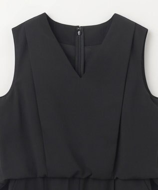 GRACE CONTINENTAL ショートサロペット ブラック