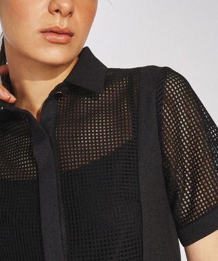 メッシュレース切替ワンピース / GRACE CONTINENTAL | GRACE