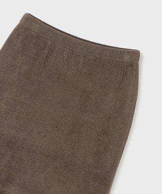GRACE CONTINENTAL モールニットスカート ブラウン