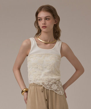 GRACE CONTINENTAL レースバブーシュカ キナリ