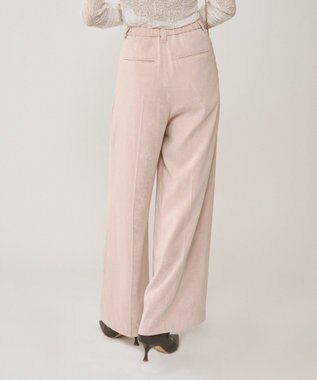 GRACE CONTINENTAL クラッシュサテンパンツ ピンク