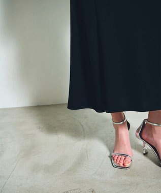 GRACE CONTINENTAL トリアセニットマーメイドスカート ブラック