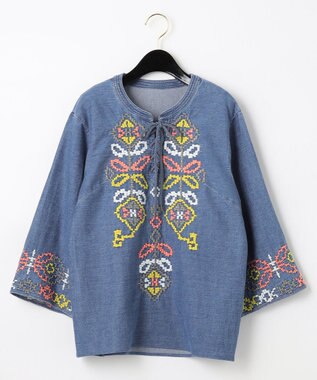 グレースコンチネンタル⭐︎トップス メッシュVネックニットトップ / GRACE CONTINENTAL | GRACE