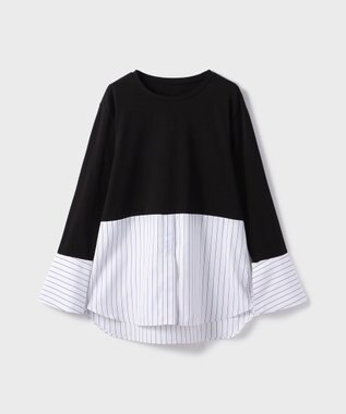 GRACE CONTINENTAL レイヤードカットトップ ブラック