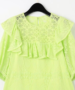 28600円 新品未使用 グレースコンチネンタル レースフリルTOP