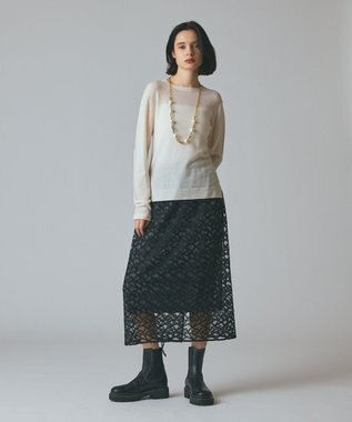 GRACE CONTINENTAL スターembチュールスカート