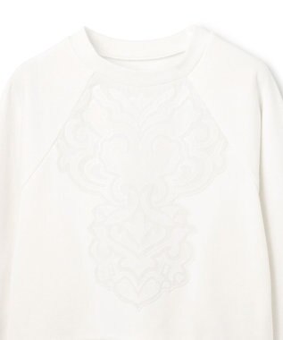 GRACE CONTINENTAL オーナメントカットトップ ホワイト