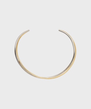 GRACE CONTINENTAL ダブルメタルチョーカー マルチ