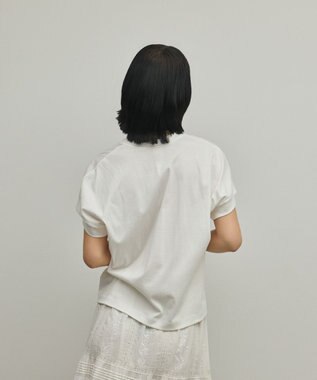 GRACE CONTINENTAL ルーズカットTシャツ ホワイト