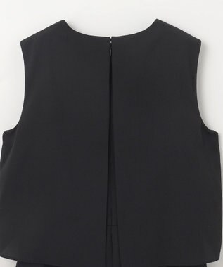 GRACE CONTINENTAL ショートサロペット ブラック