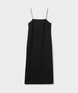 GRACE CONTINENTAL ストレートキャミワンピース ブラック