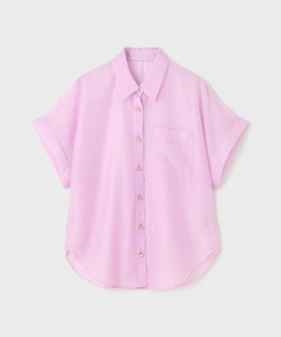 GRACE CONTINENTAL ドルマンシアーシャツ ラベンダー