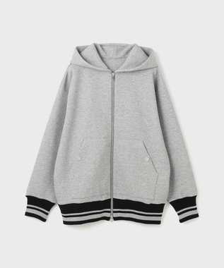 GRACE CONTINENTAL ダンボールニットフーディー グレー