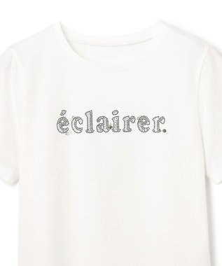 GRACE CONTINENTAL ラメロゴTee ホワイト