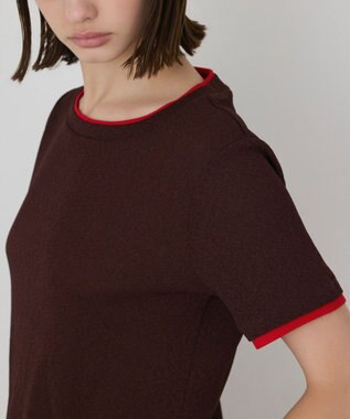 GRACE CONTINENTAL シアーテレコカットトップ ブラウン