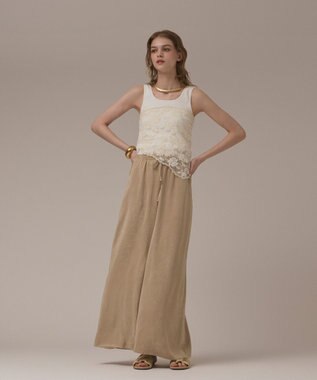 GRACE CONTINENTAL レースバブーシュカ キナリ