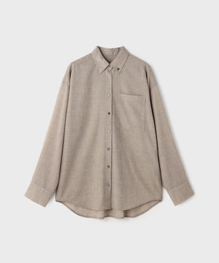 GRACE CONTINENTAL ストール付シャツ ベージュ
