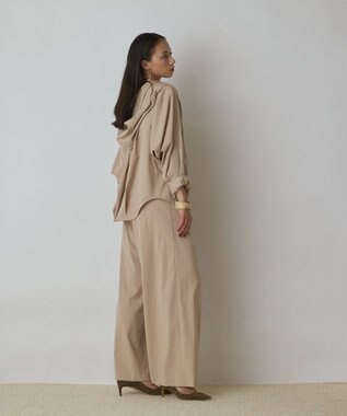 GRACE CONTINENTAL ドルマンフ－ディシャツ ベージュ