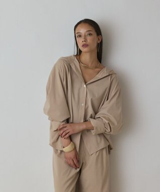 GRACE CONTINENTAL ドルマンフ－ディシャツ ベージュ