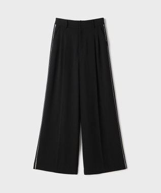 GRACE CONTINENTAL トリアセタックワイドパンツ ブラック