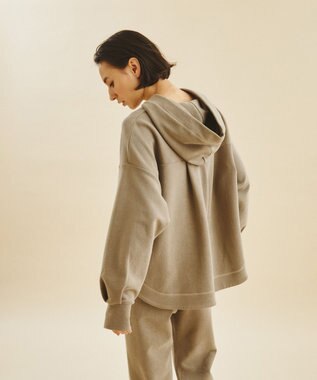 グレースクラス　パール付きベルベットパーカー　グレースコンチネンタル コード刺繍ニットパーカー / GRACE CONTINENTAL | GRACE