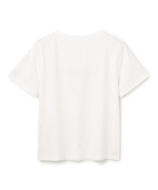 GRACE CONTINENTAL ラメロゴTee ホワイト