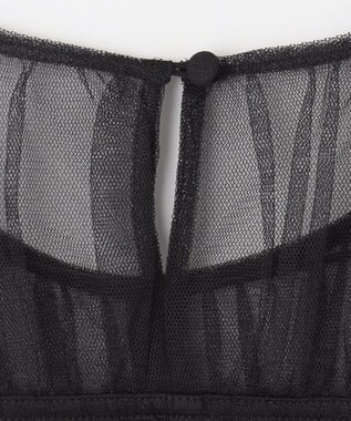 GRACE CONTINENTAL チュールティアードワンピース ブラック