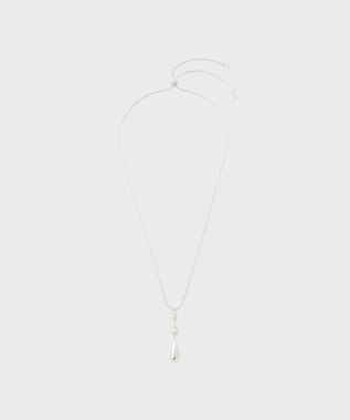 GRACE CONTINENTAL ドロップモチーフネックレス シルバー