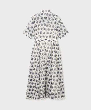 GRACE CONTINENTAL ドローイングプリントワンピース キナリ