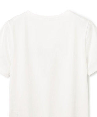 GRACE CONTINENTAL ラメロゴTee ホワイト