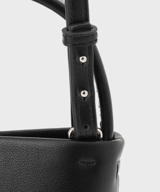 GRACE CONTINENTAL ADD CULUMN BEND BAG ブラック