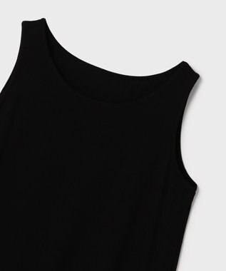 GRACE CONTINENTAL ヘムレースカットトップ ブラック