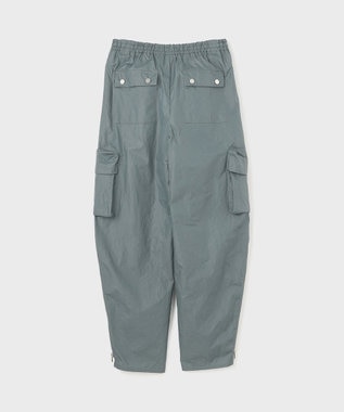 GRACE CONTINENTAL ナイロンジップカーゴパンツ グレー