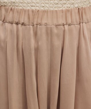 GRACE CONTINENTAL フィブリルバルーンパンツ ベージュ