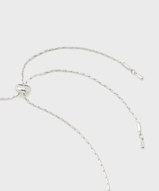 GRACE CONTINENTAL ドロップモチーフネックレス シルバー