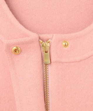 GRACE CONTINENTAL ファーポケットリバージャケット ピンク