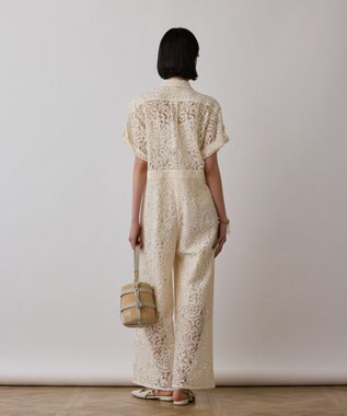 GRACE CONTINENTAL ANTONELLA　FERRANTE  ベルトフリンジバック グレー