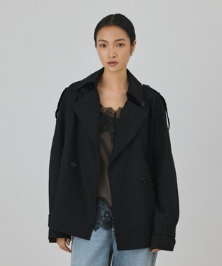 GRACE CONTINENTAL オーバーショートトレンチ